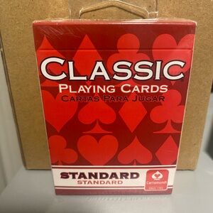 Classic Red Playing Cards